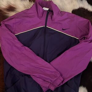 Nike Vintage Purple Windbreaker Jacket